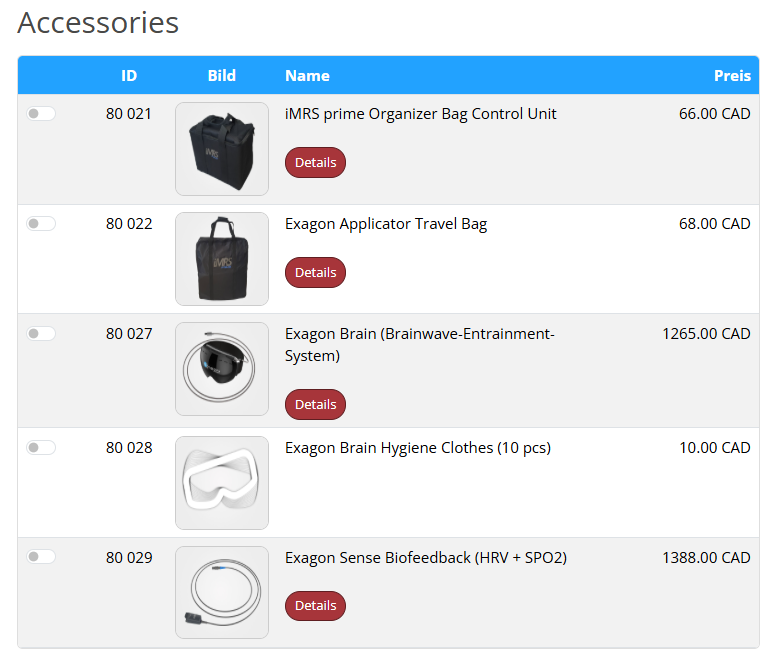 Accessories